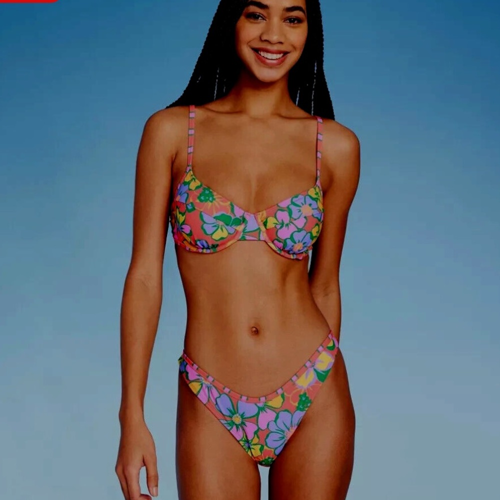 Wild Fable Bikini Set - Multi Floral Print
